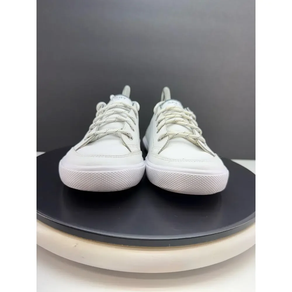 Sperry Deckfin Youth Top-Sider Size 5.5 Sneaker White Casual Shoes Sneakers‎